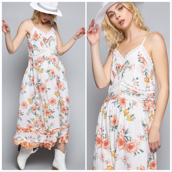 A Summer’s Delight in Florals Woven Dress - Picture 6 of 13